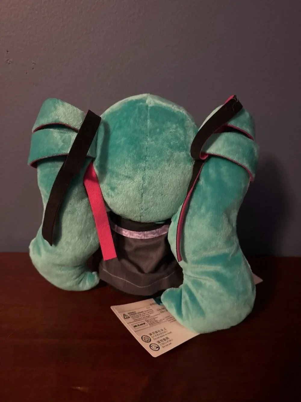 Hatsune Miku Vocaloid Punk Fuwapuchi Large Plush SEGA *US SELLER*